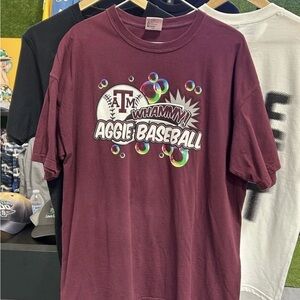 Texas A&M Baseball Shirt Size Large